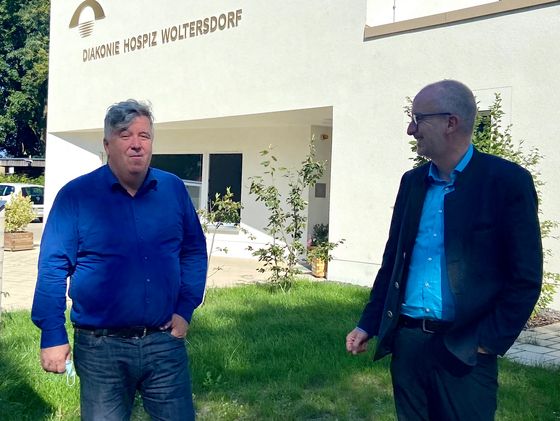 Diakonie Hospiz Woltersdorf - Gesellschafter zu Besuch - Gemeinsame Veranstaltungen Diakonie Hospiz Woltersdorf - Gesellschafter zu Besuch - Gemeinsame Veranstaltungen
