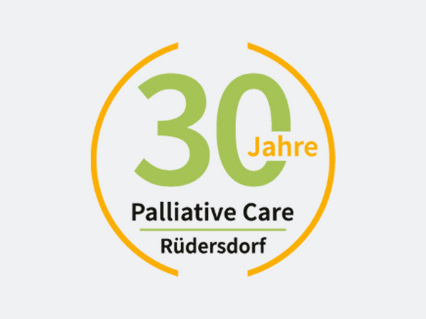 Logo 30 Jahre Palliativ Care Rüdersdorf