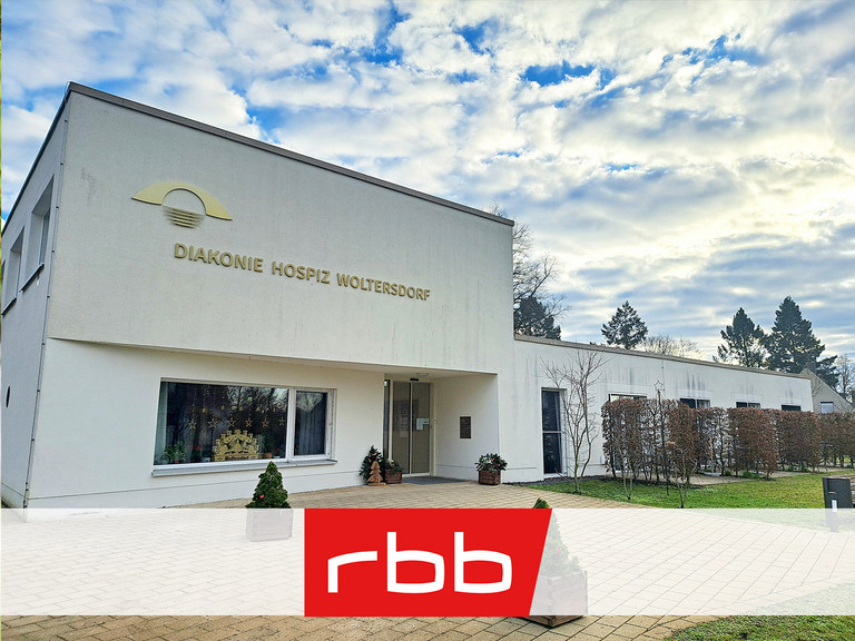 Frontansicht des Diakonie Hospiz Wannsee